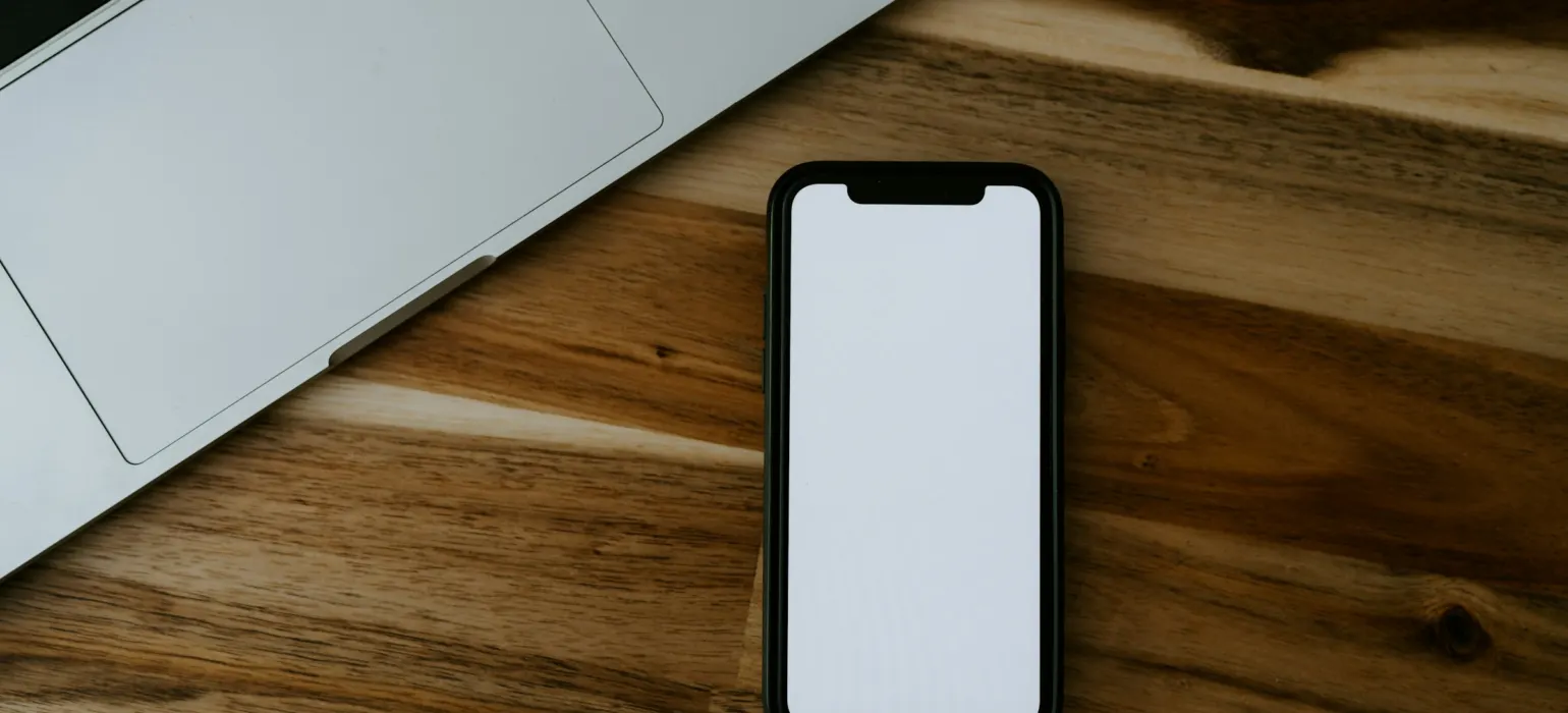A cell phone on a table