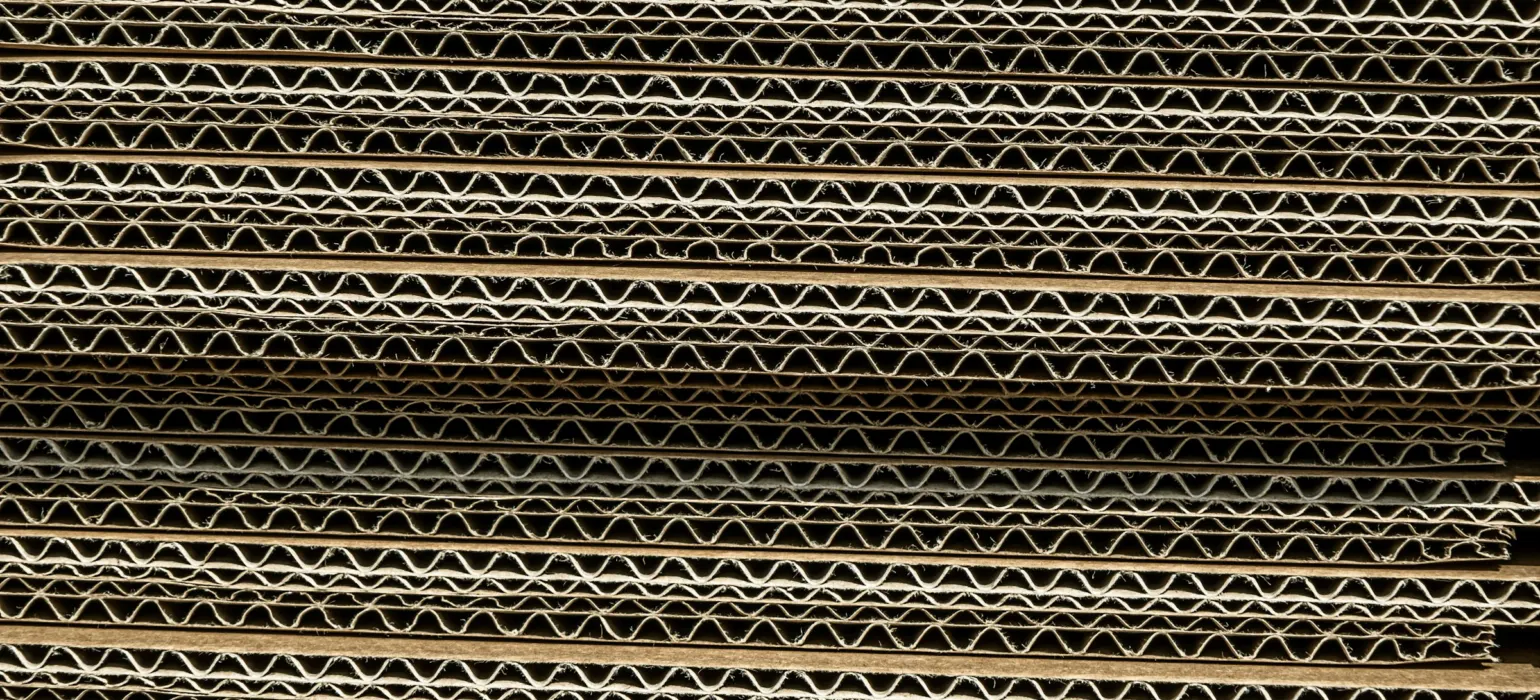 A close up of a stack of metal bars